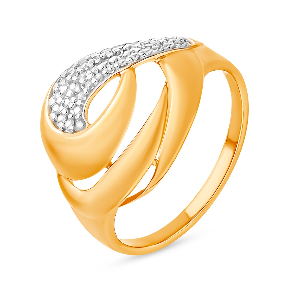 

Кольцо из серебра р.  585Gold 701012338, фианит, 701012338