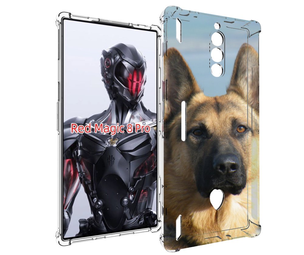 

Чехол MyPads немецкая овчарка для ZTE Nubia Red Magic 8 Pro / Red Magic 8 Pro Plus, Tocco