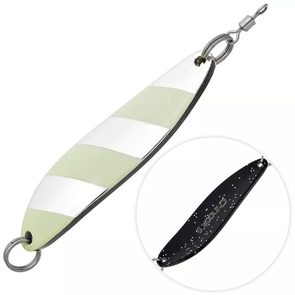 

Блесна Daiwa Chinook S 21g ZEBRA GLOW/GXY, Серебристый, Chinook S