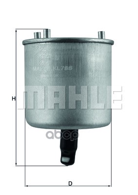 

Фильтр топливный Mahle/Knecht kl788