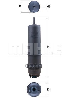 

Фильтр топливный Mahle/Knecht kl8727