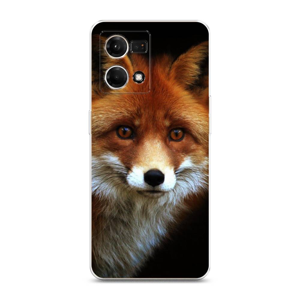 

Чехол на Oppo Reno 7 4G "Лиса 2", Оранжевый;черный;серый, 2511250-1