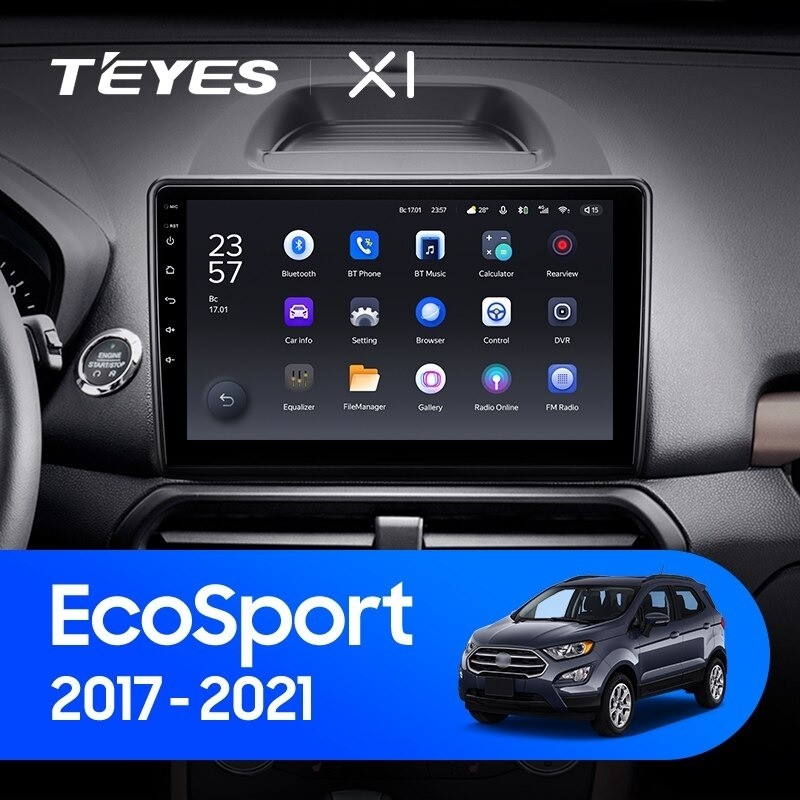Штатная магнитола Teyes X1 4G 232 Ford EcoSport 2017-2021 2600000₽