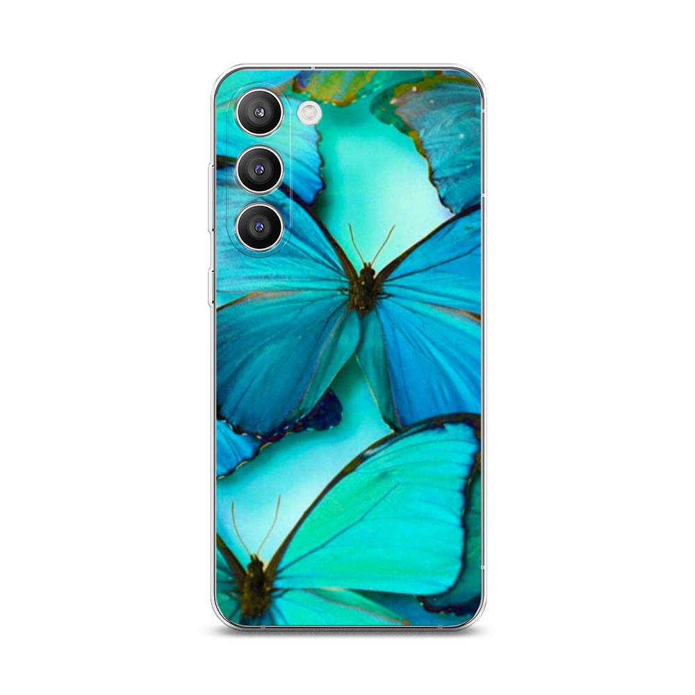 

Чехол Awog на Samsung Galaxy S23 Plus 5G / Самсунг S23 Плюс 5G "Неоновые бабочки", Голубой;белый, 2107450-4