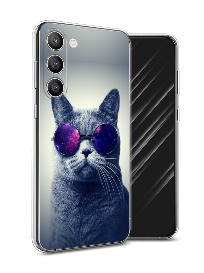 

Чехол Awog на Samsung Galaxy S23 Plus 5G "Космический кот", Красный, 2107450-1