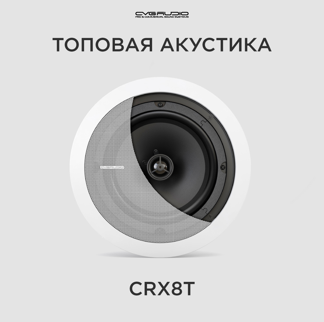 

Трансформаторная акустика CVGaudio CRX8T, CRX8T