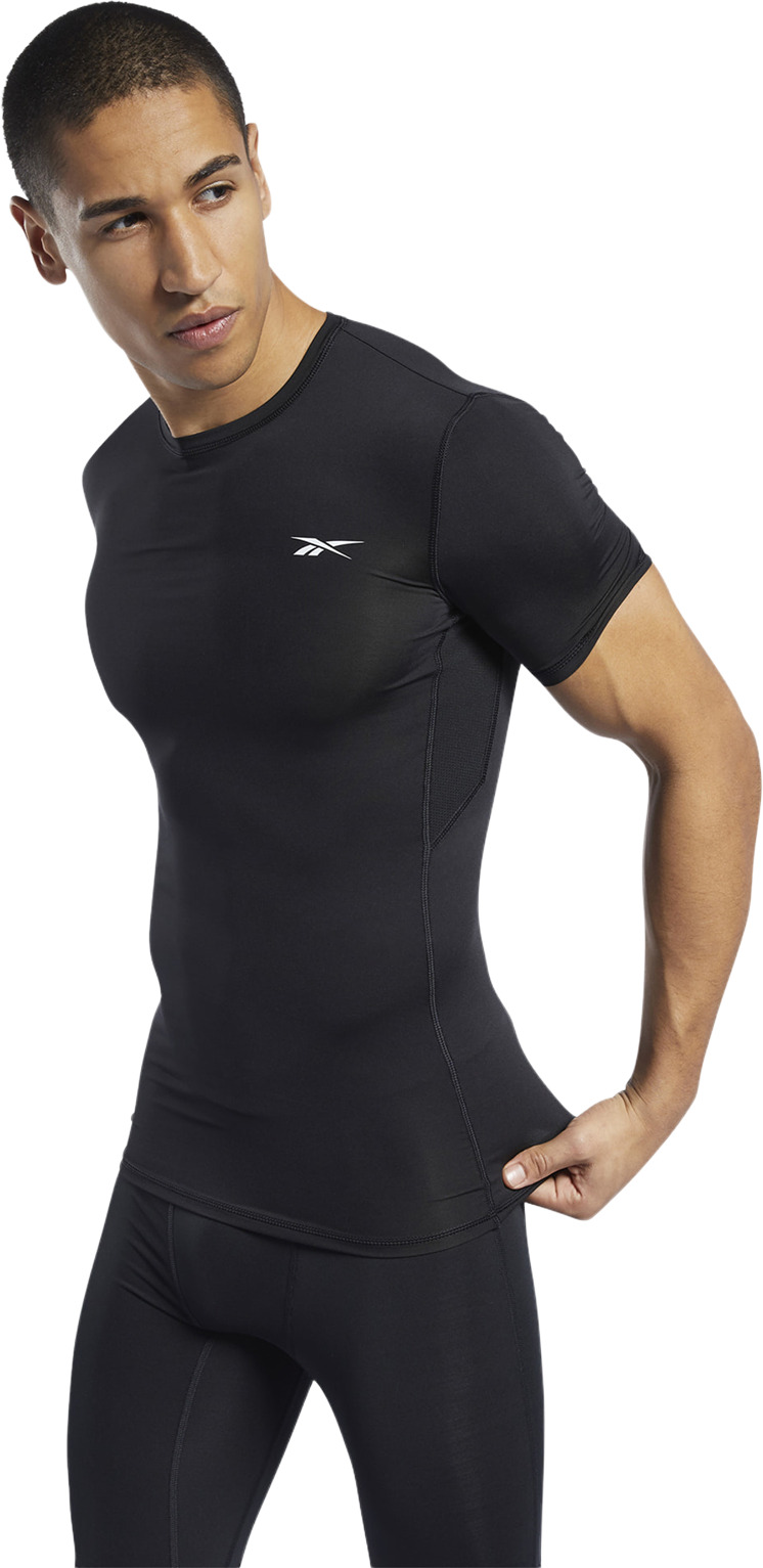 

Футболка мужская Reebok FP9118 черная XS, FP9118