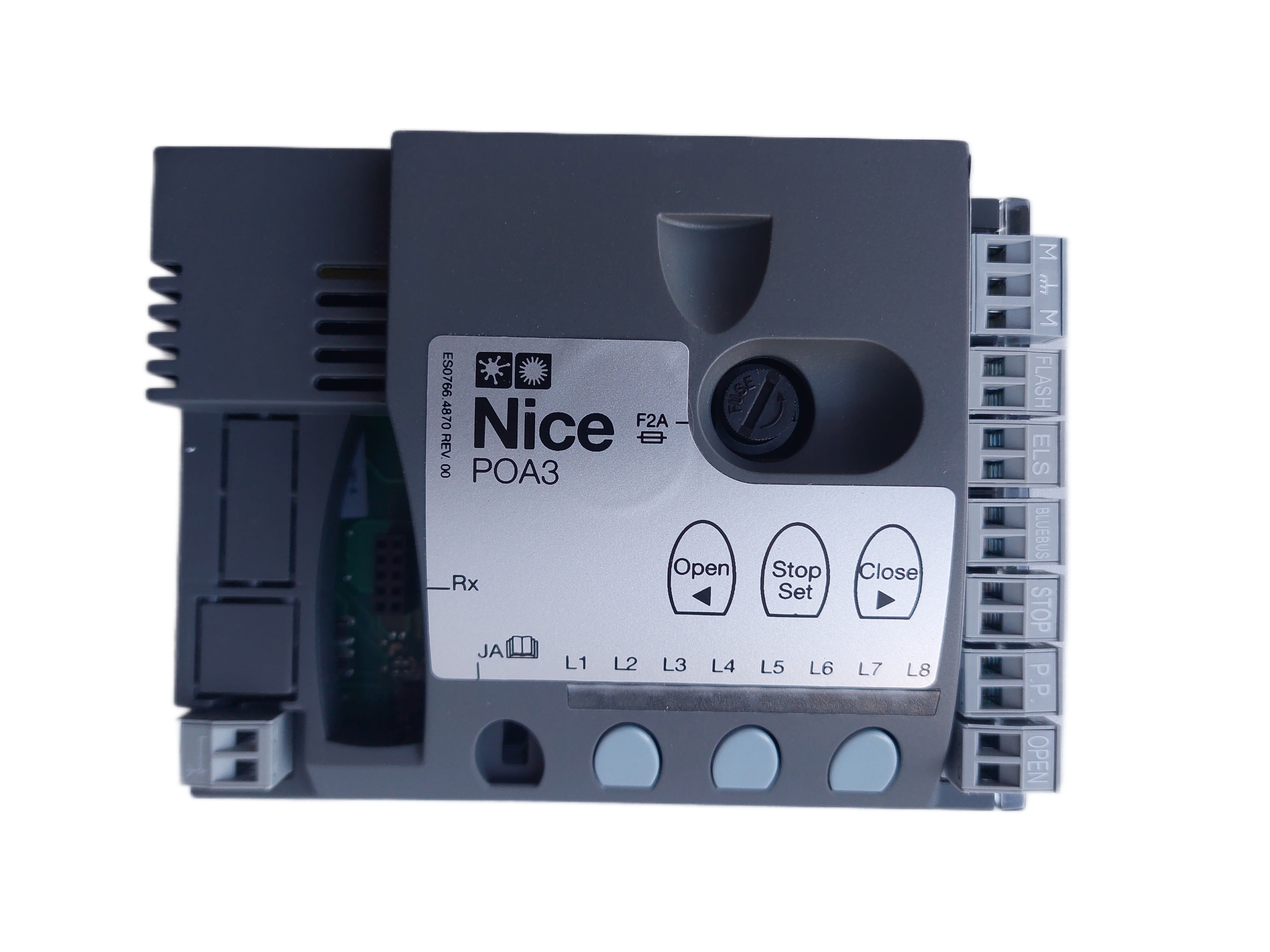 Блок управления Nice SPPOA3 (или POA3) для привода HOPP HO7124, HO7024 комплект рычагов nice prho02 для рычажного привода ho7024 ho7124