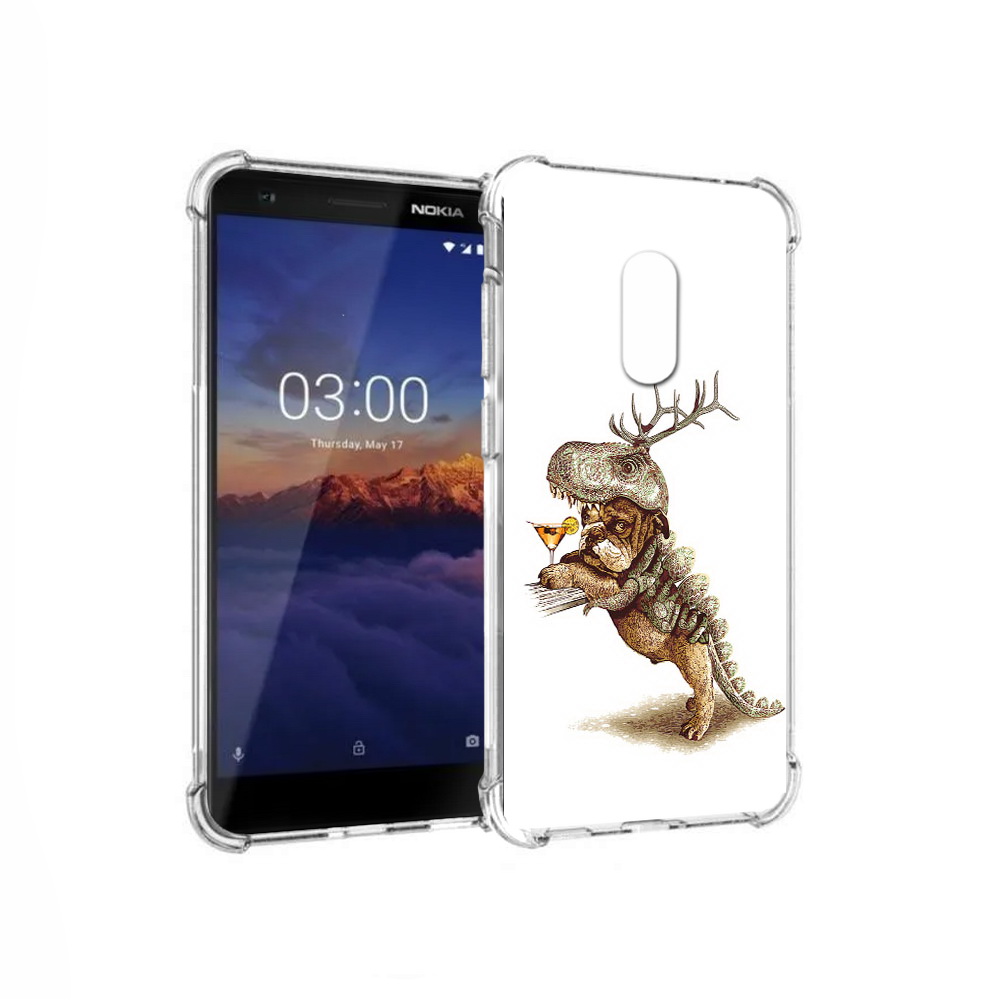 

Чехол MyPads Tocco для Nokia 3.1 тематическая вечеринка (PT114125.119.638), Прозрачный, Tocco