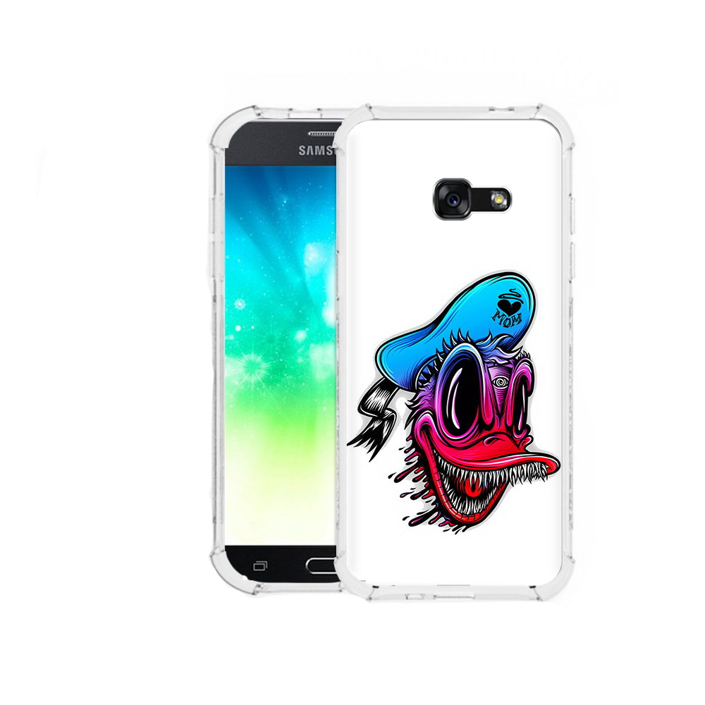 

Чехол MyPads Tocco для Samsung Galaxy A3 (2016) Дональд, Прозрачный, Tocco