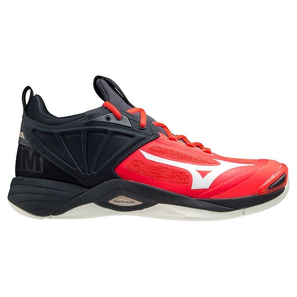 фото Кроссовки мужские mizuno momentum v1ga2112 красные 11.5 us