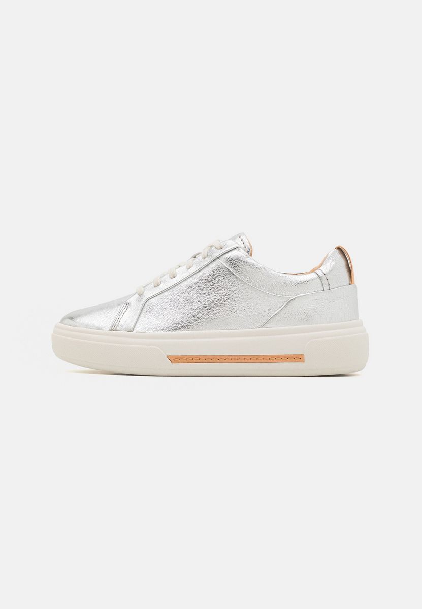 

Кеды женские Clarks CL111A13Z серебристые 37 EU, Серебристый, CL111A13Z