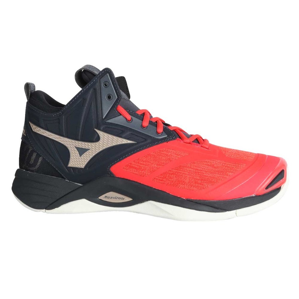 фото Кроссовки мужские mizuno momentum v1ga2117 красные 11.5 us