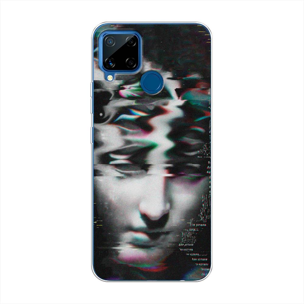 

Чехол Awog на Realme C15 "Glitch Art", Разноцветный, 255050-9