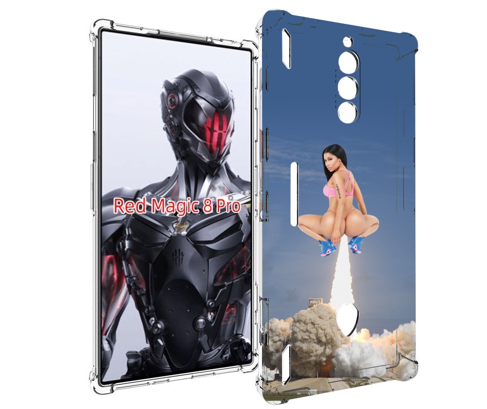 

Чехол MyPads ники-минаж-ракета детский для ZTE Nubia Red Magic 8 Pro / Red Magic 8 Pro ..., Tocco