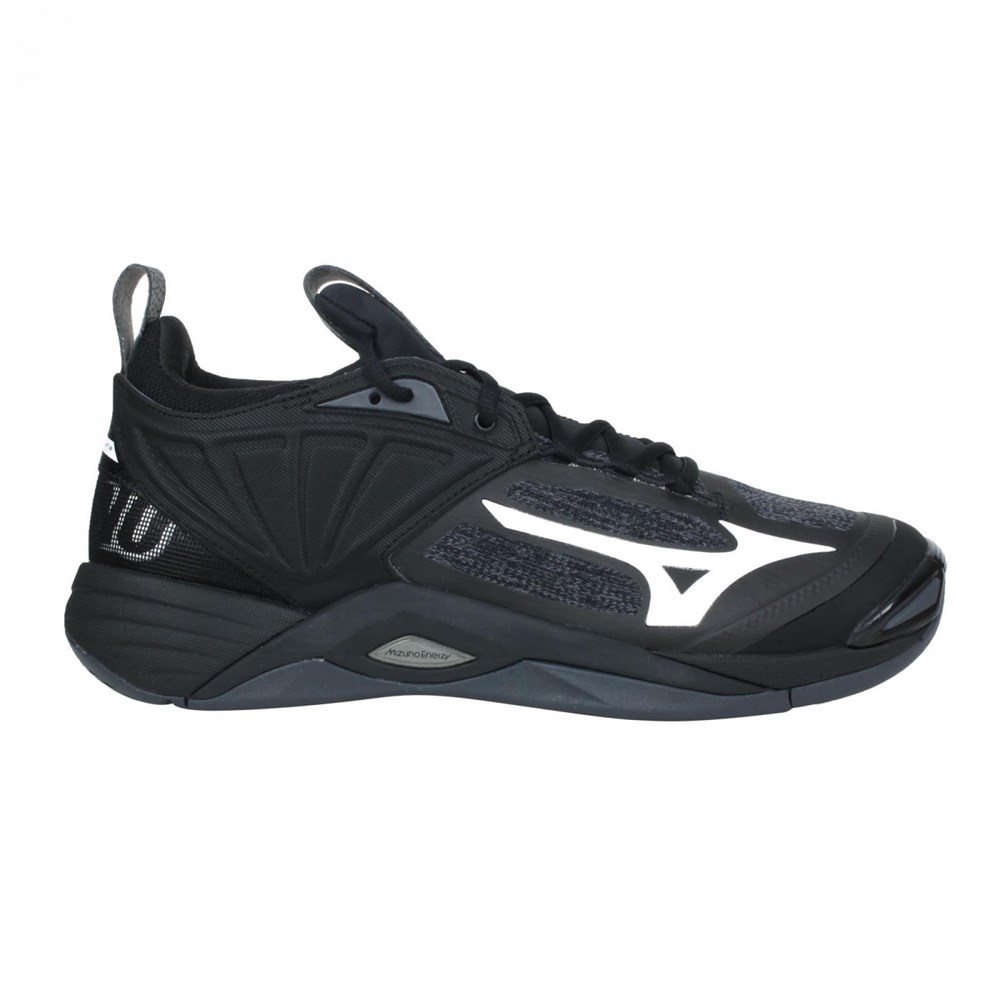 

Кроссовки мужские Mizuno Momentum V1GA2112 черные 12.5 US, Momentum V1GA2112