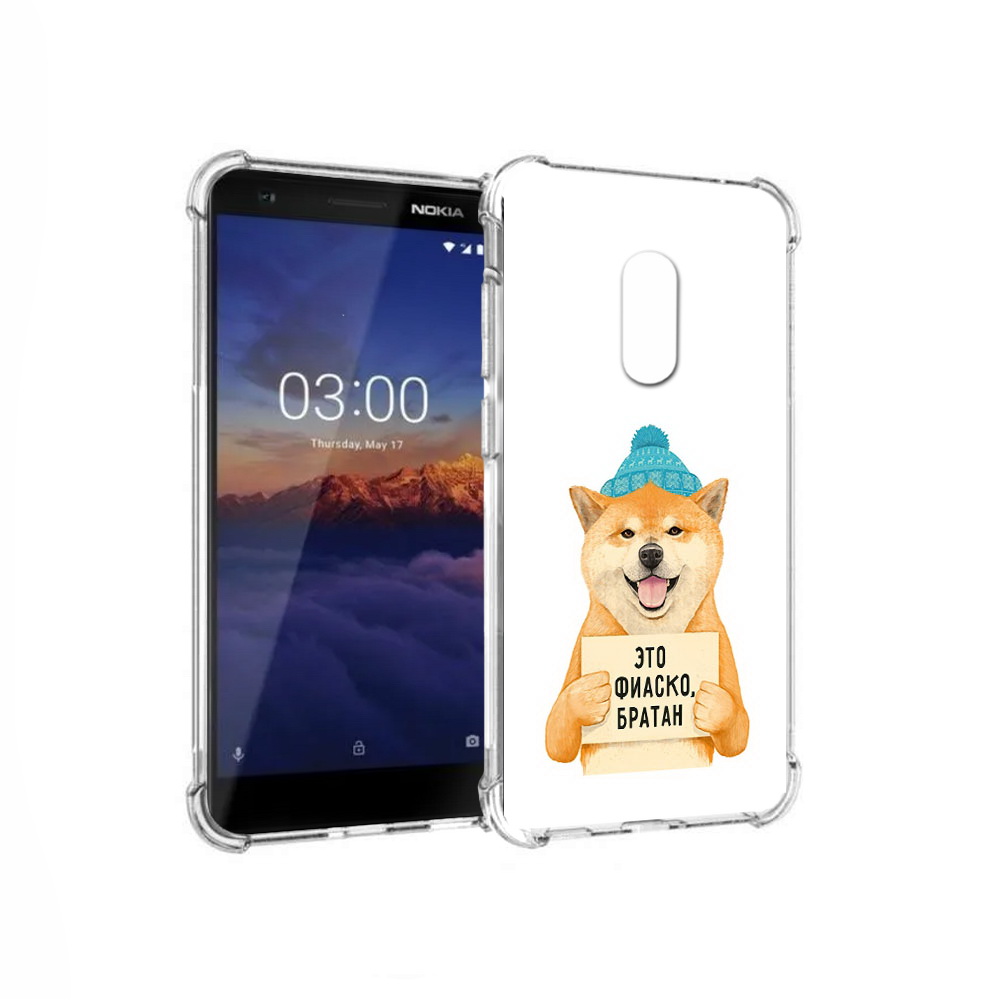 

Чехол MyPads Tocco для Nokia 3.1 фиаско (PT114125.119.656), Прозрачный, Tocco