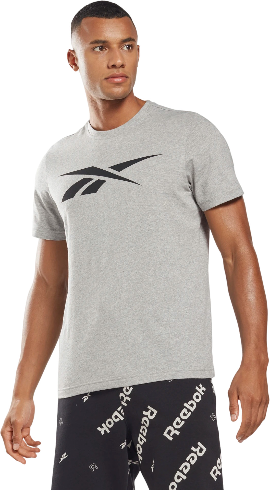 

Футболка мужская Reebok HD4001 серая XS, Серый, HD4001