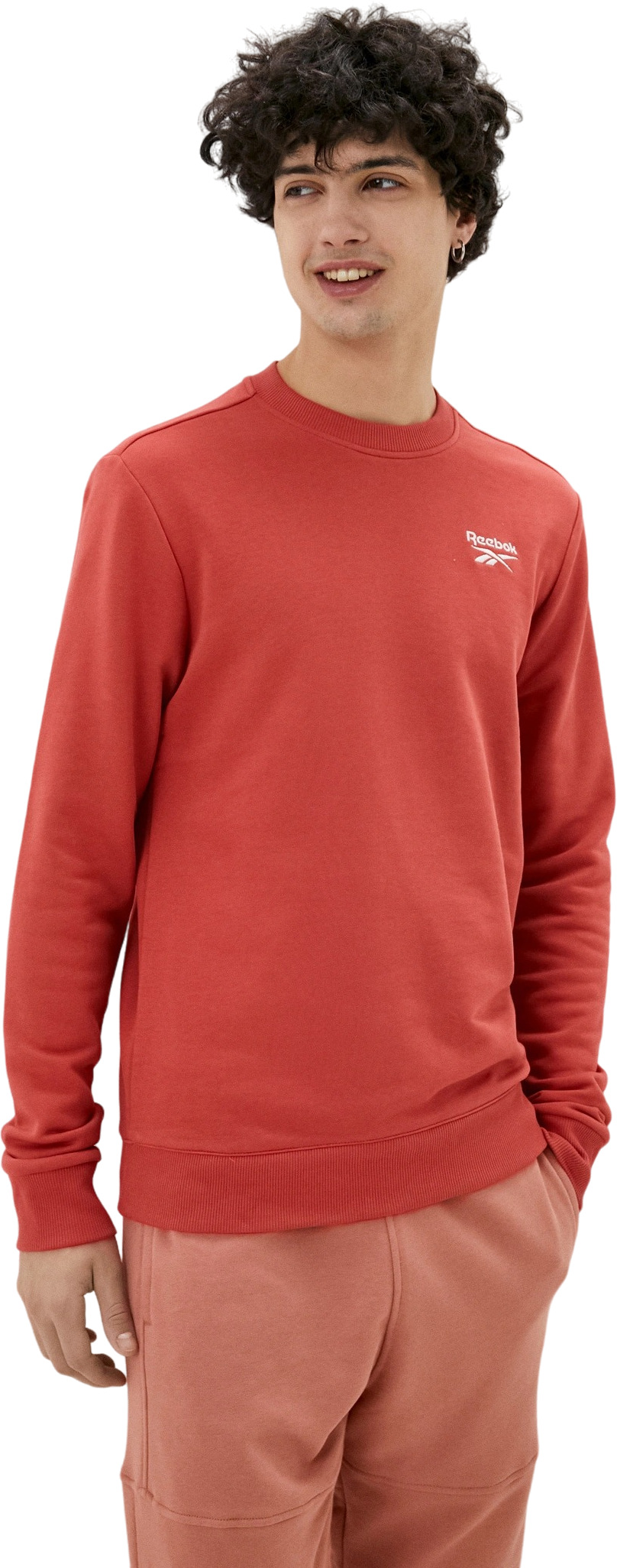

Свитшот мужской Reebok H54483 розовый S, H54483