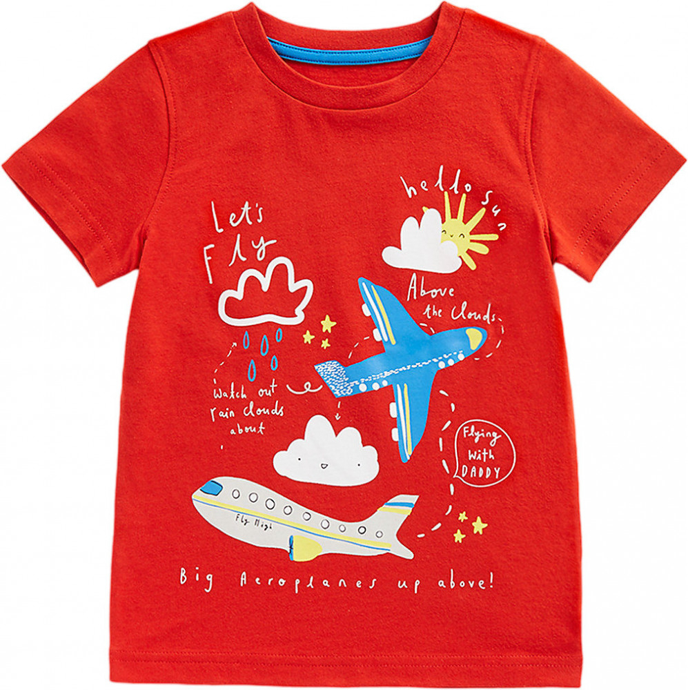 Футболка Mothercare MC-CB997-1, красный, 80