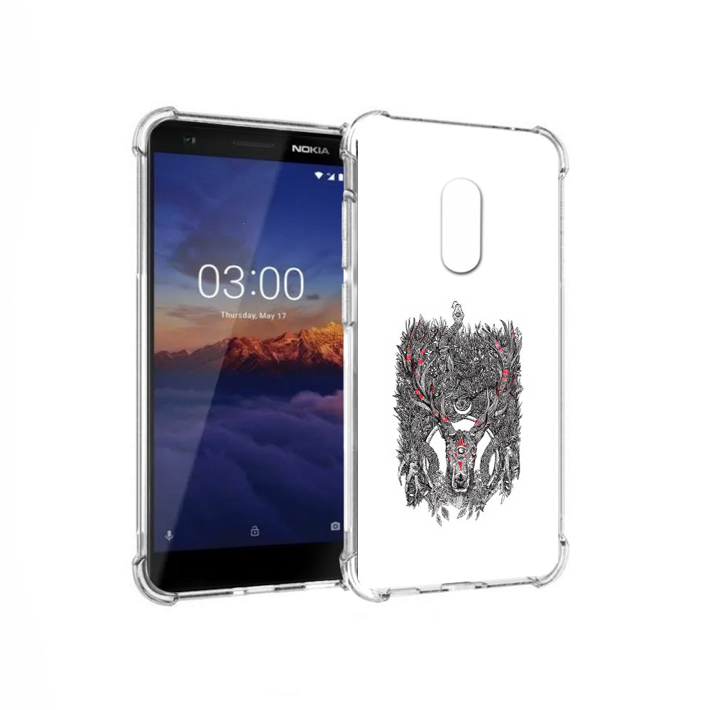 

Чехол MyPads Tocco для Nokia 3.1 Дизайнерские_676 (PT114125.119.67), Прозрачный, Tocco