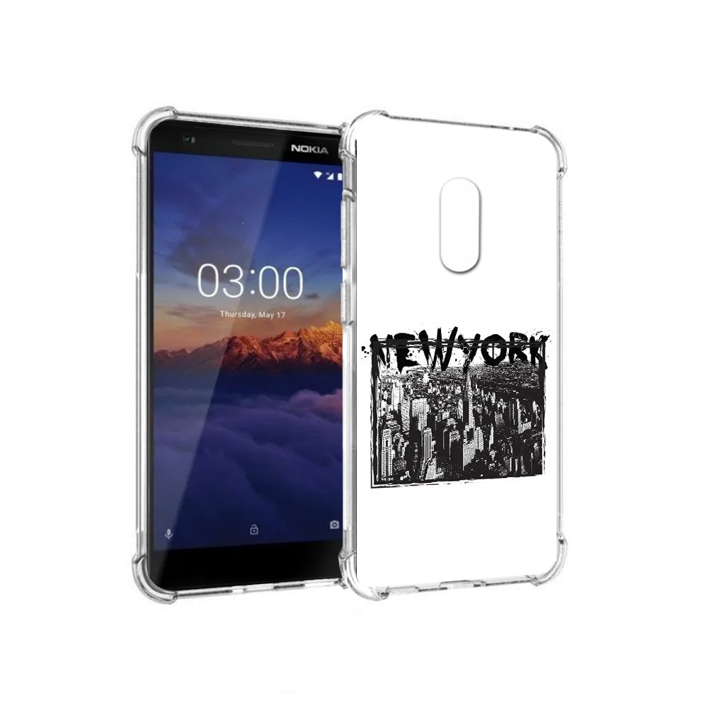 

Чехол MyPads Tocco для Nokia 3.1 че (PT114125.119.671), Прозрачный, Tocco