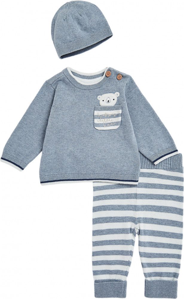 

Комплект Mothercare MC-CB781-1, серый, 80, MC-CB781-1