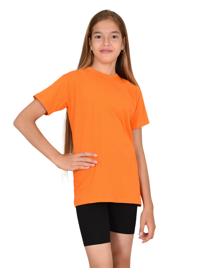 

Футболка детская LIDEKO kids О35-16-Б цв. оранжевый р. 122, О35-16-Б