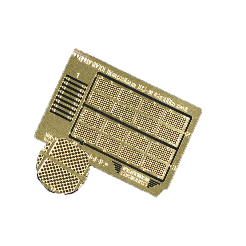 

Фототравление Voyager Model 1/48 для WWII Russian 2 tank Grills set FE48013, Однотонный