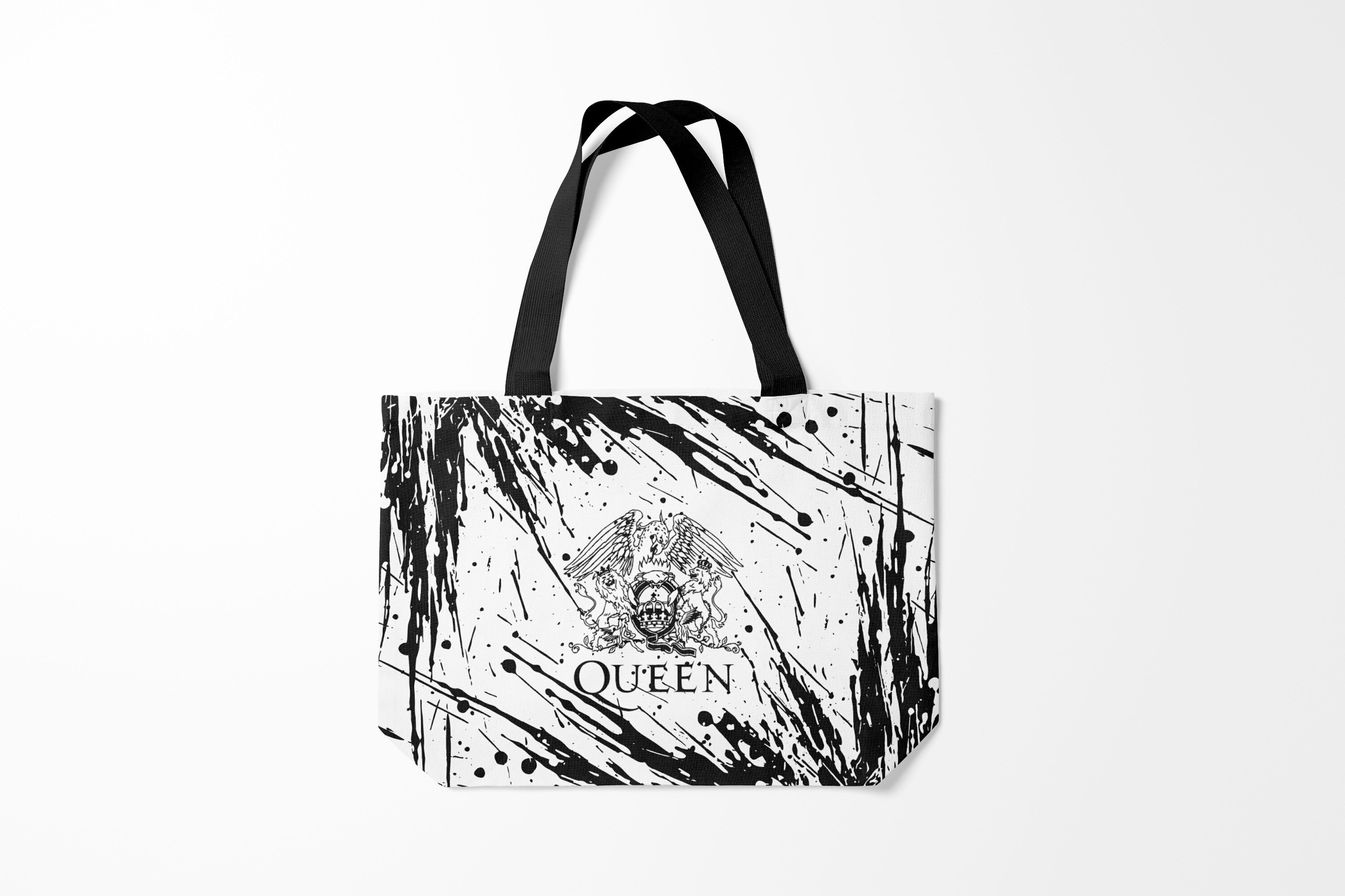 

Сумка шoппер унисекс Burnettie Queen QUEEN., черный; белый, Queen QUEEN.