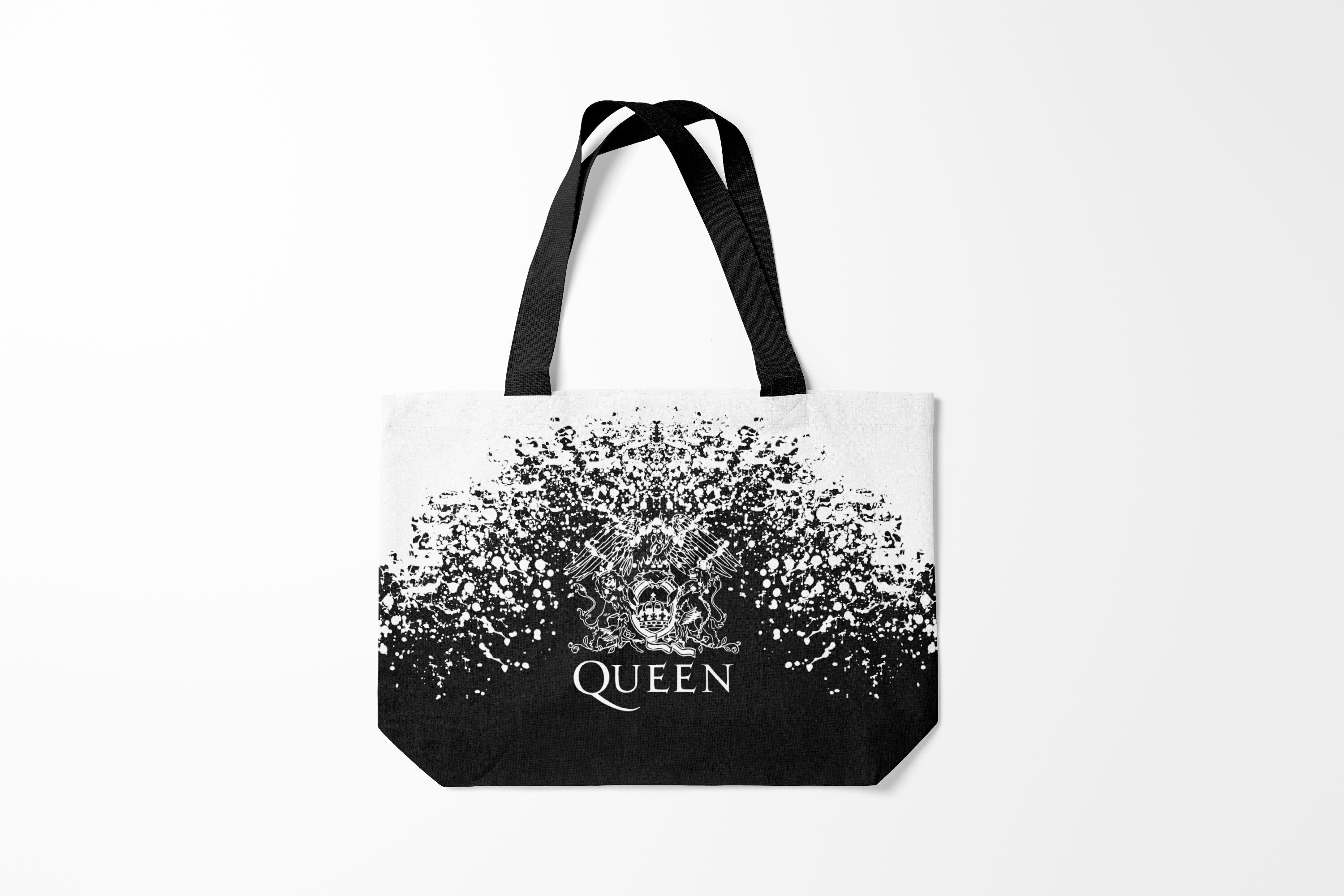 

Сумка шoппер унисекс Burnettie Queen QUEEN., черный; белый, Queen QUEEN.