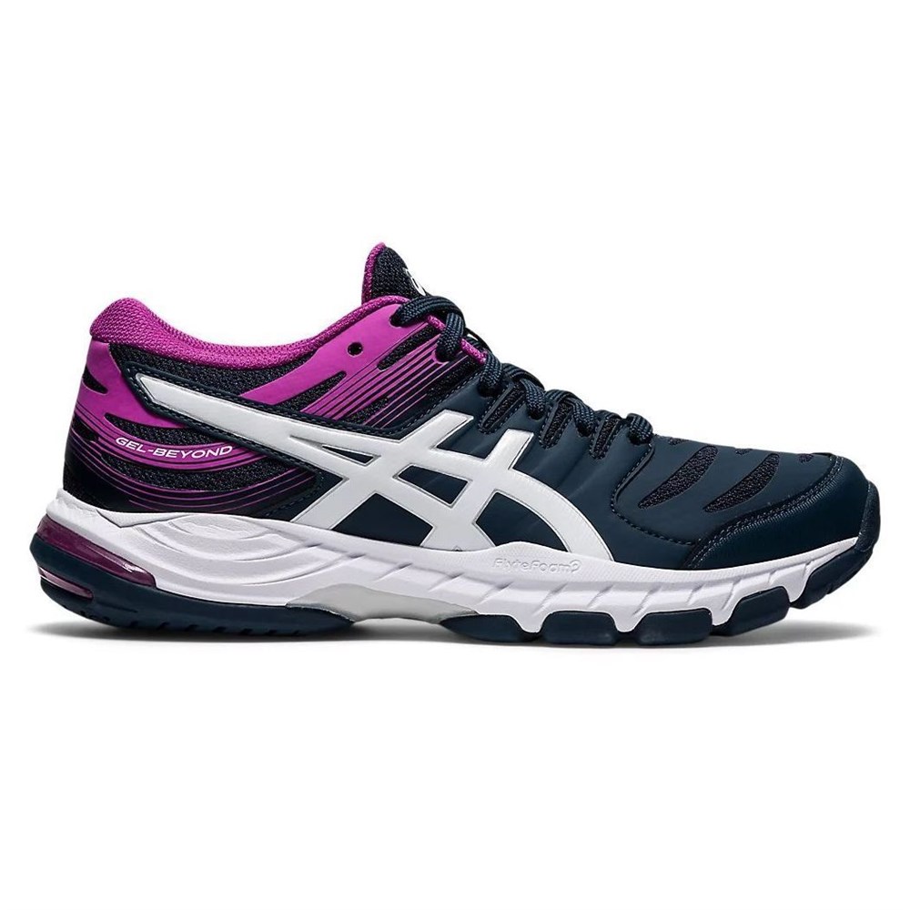 фото Кроссовки женские asics beyond 1072a052 синие 8 us