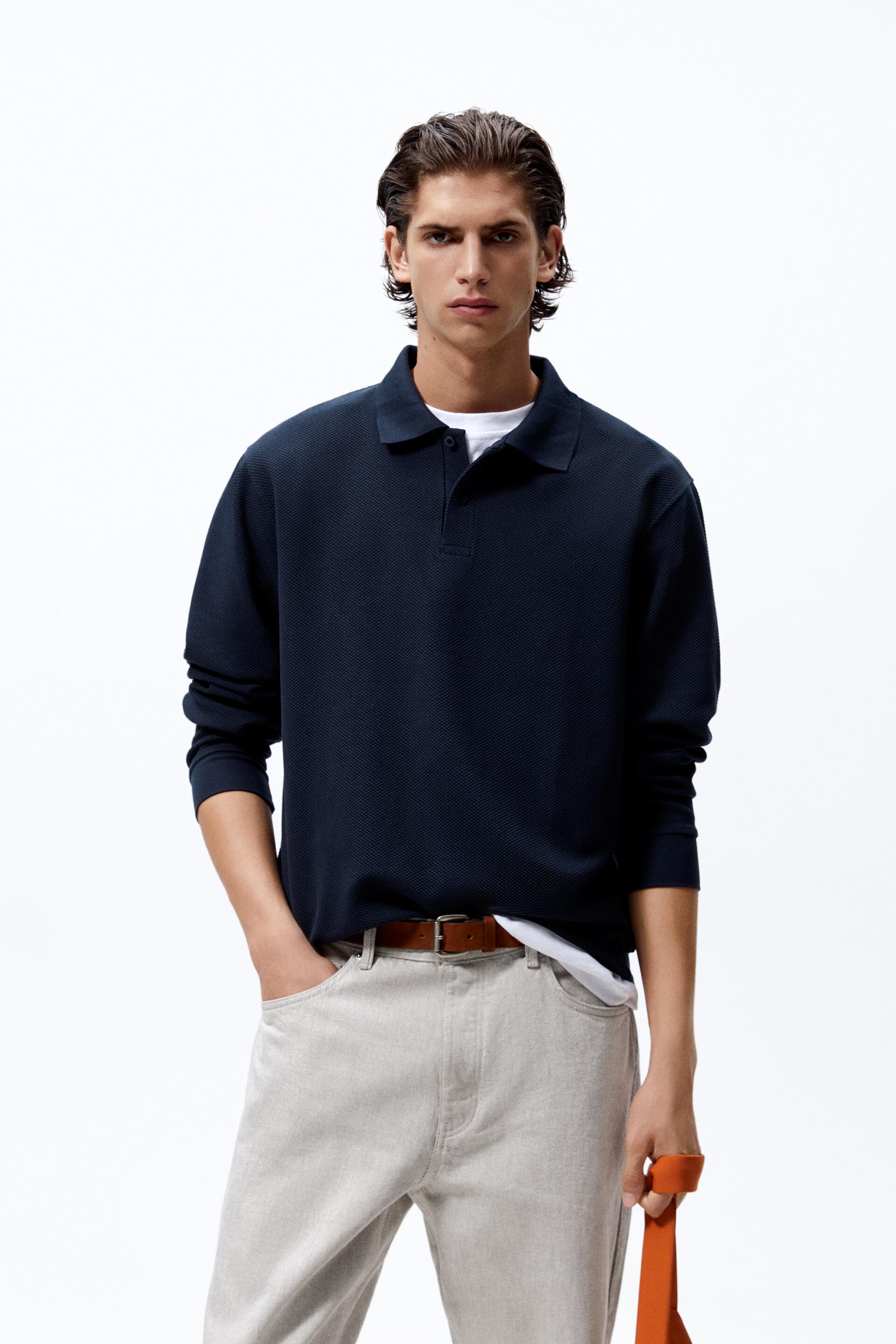 

Свитшот мужской ZARA 04442330 синий XL (доставка из-за рубежа), 04442330