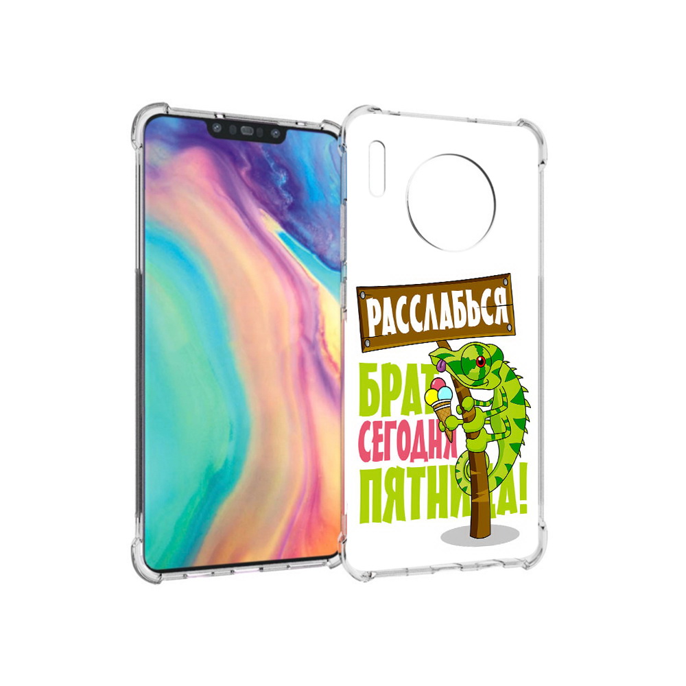 

Чехол MyPads Tocco для Huawei Mate 30 пятница, Прозрачный, Tocco