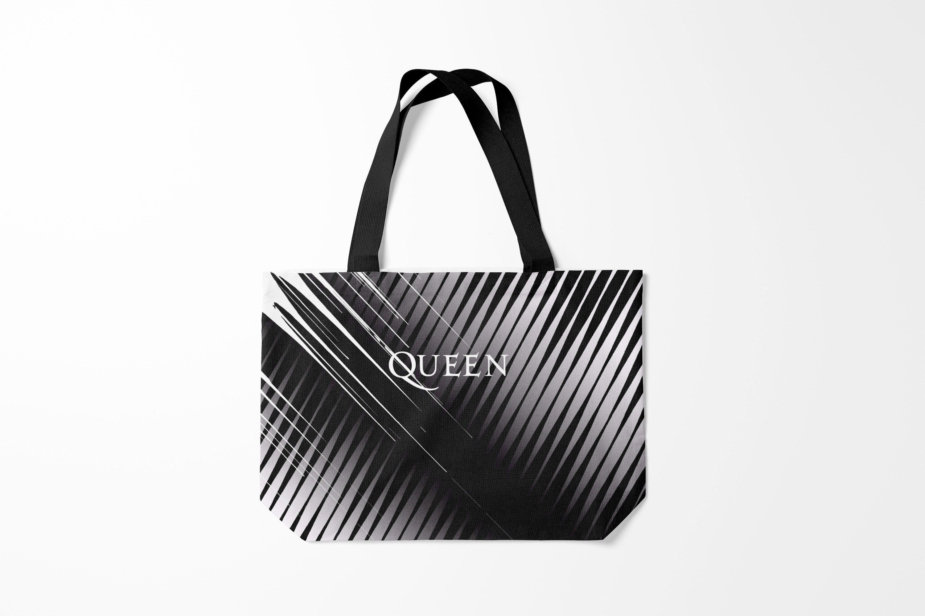 

Сумка шoппер унисекс Burnettie Queen, белый; черный, Queen