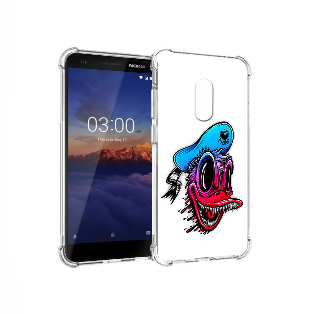 Чехол MyPads Tocco для Nokia 3.1 Дональд (PT114125.119.71)