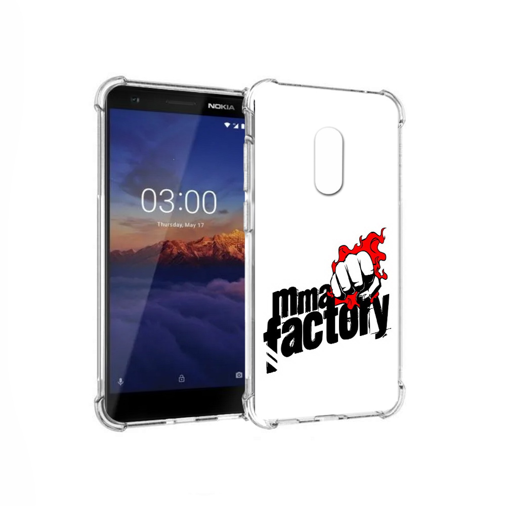 

Чехол MyPads Tocco для Nokia 3.1 Единоборства ММА (PT114125.119.74), Прозрачный, Tocco