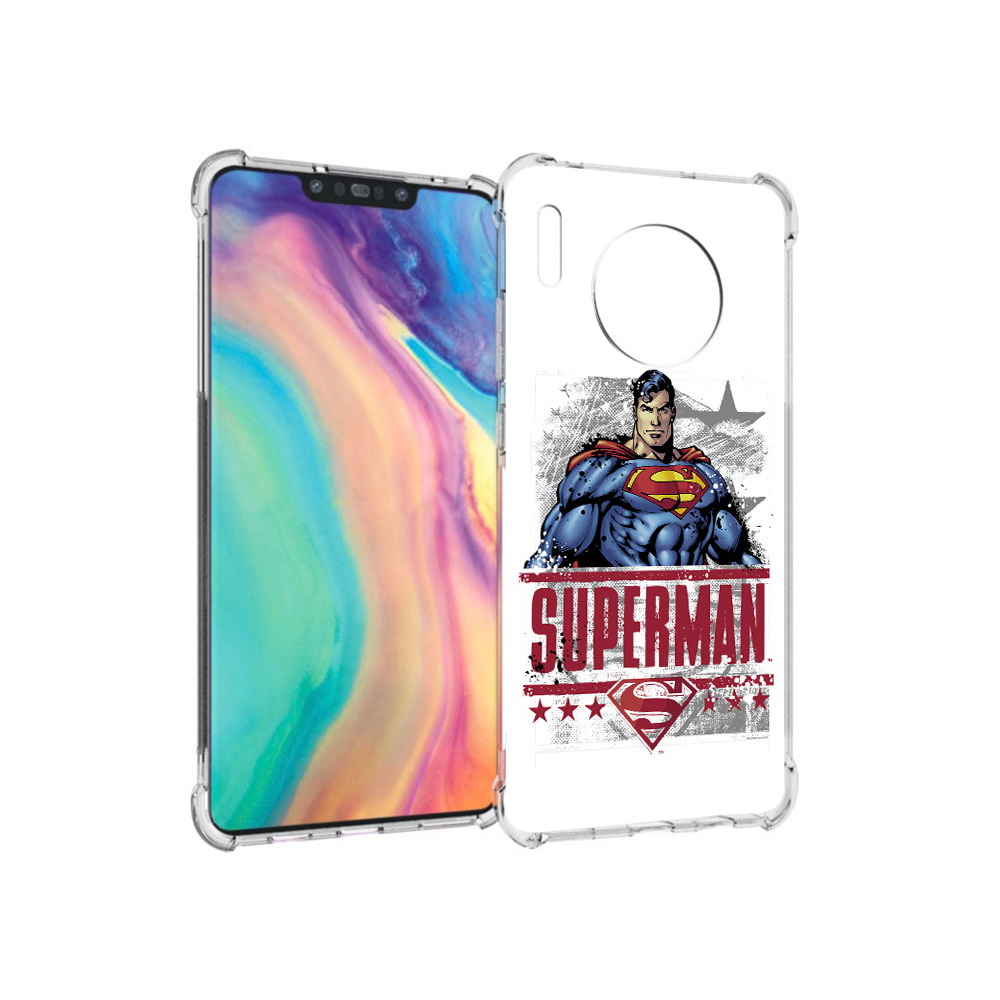 

Чехол MyPads Tocco для Huawei Mate 30 рисунок супермен, Прозрачный, Tocco