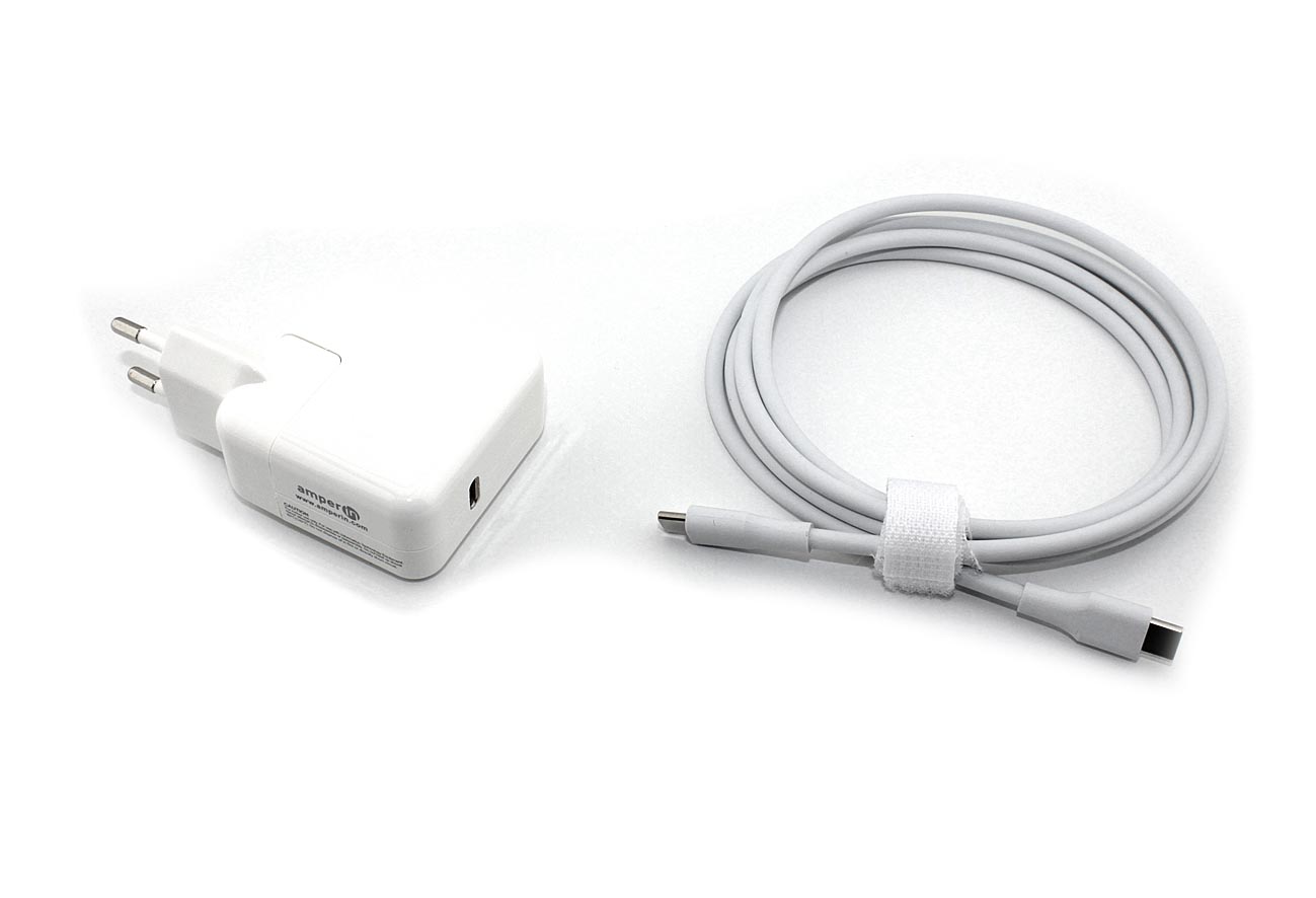 Блок питания Amperin AI-AP29C для ноутбуков Apple A1540 29W USB Type-C 14.5V 2.0A