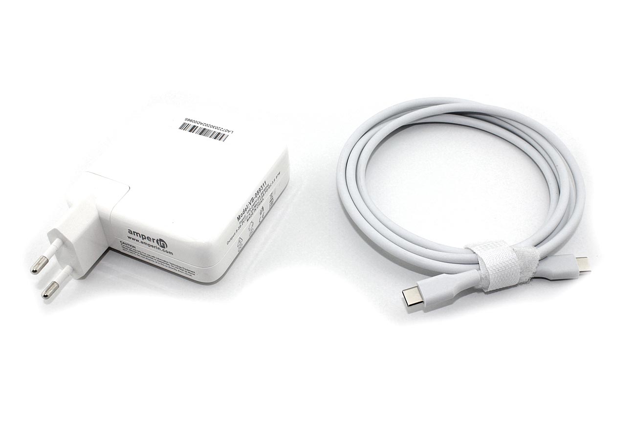 Блок питания Amperin AI-AP87C для ноутбуков Apple A1719 87W USB Type-C 20.2V 4.3A