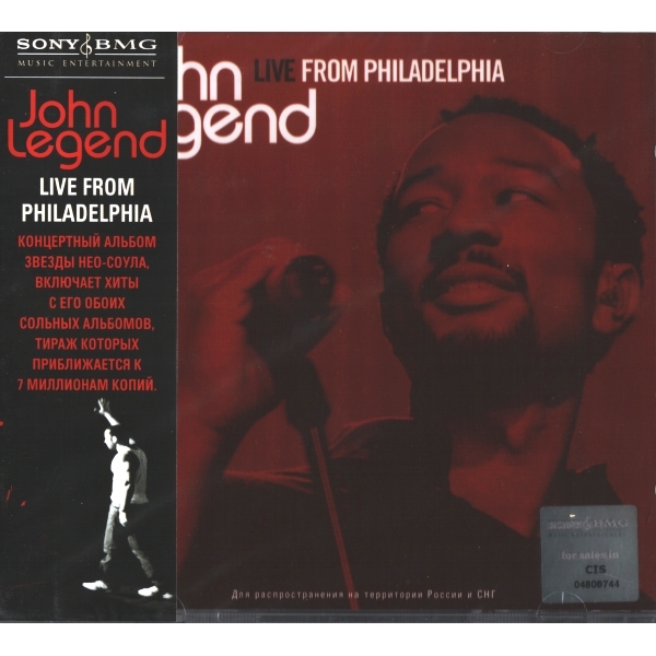 

John Legend / Live From Philadelphia (RU)(CD)