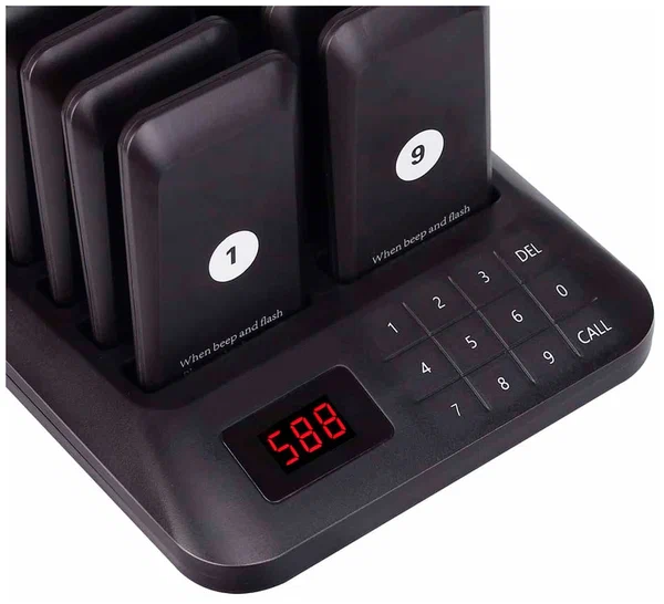 

Пейджеры для фастфуда Retekess TD157, Черный, TD157