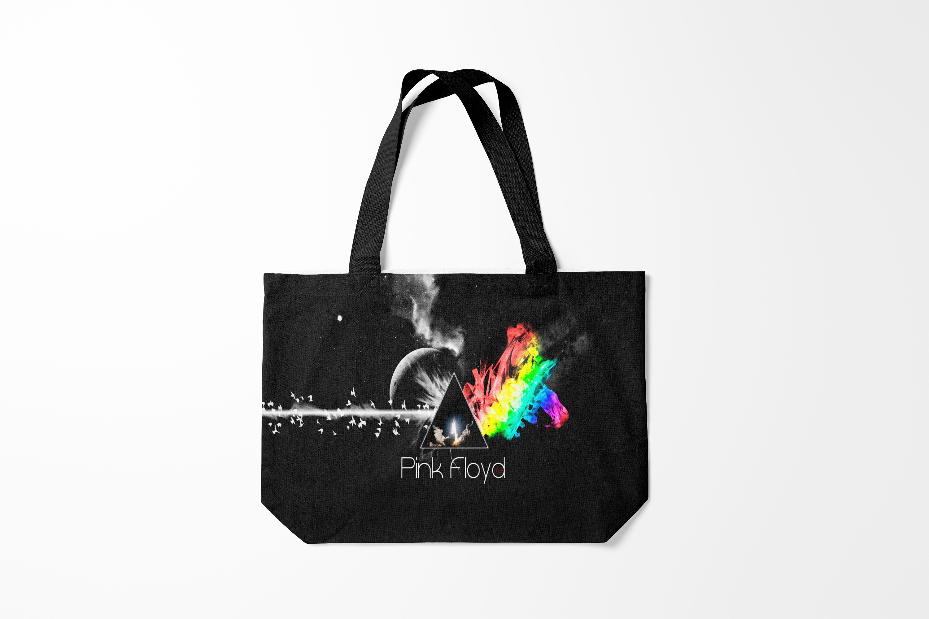 

Сумка шoппер унисекс Burnettie Pink Floyd, черный, Pink Floyd