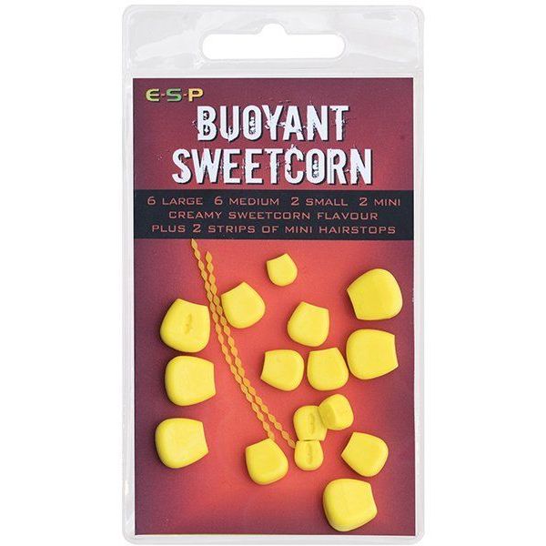 

Плавающие приманки E-S-P Buoyant Sweetcorn - Yellow/16шт., Buoyant Sweetcorn