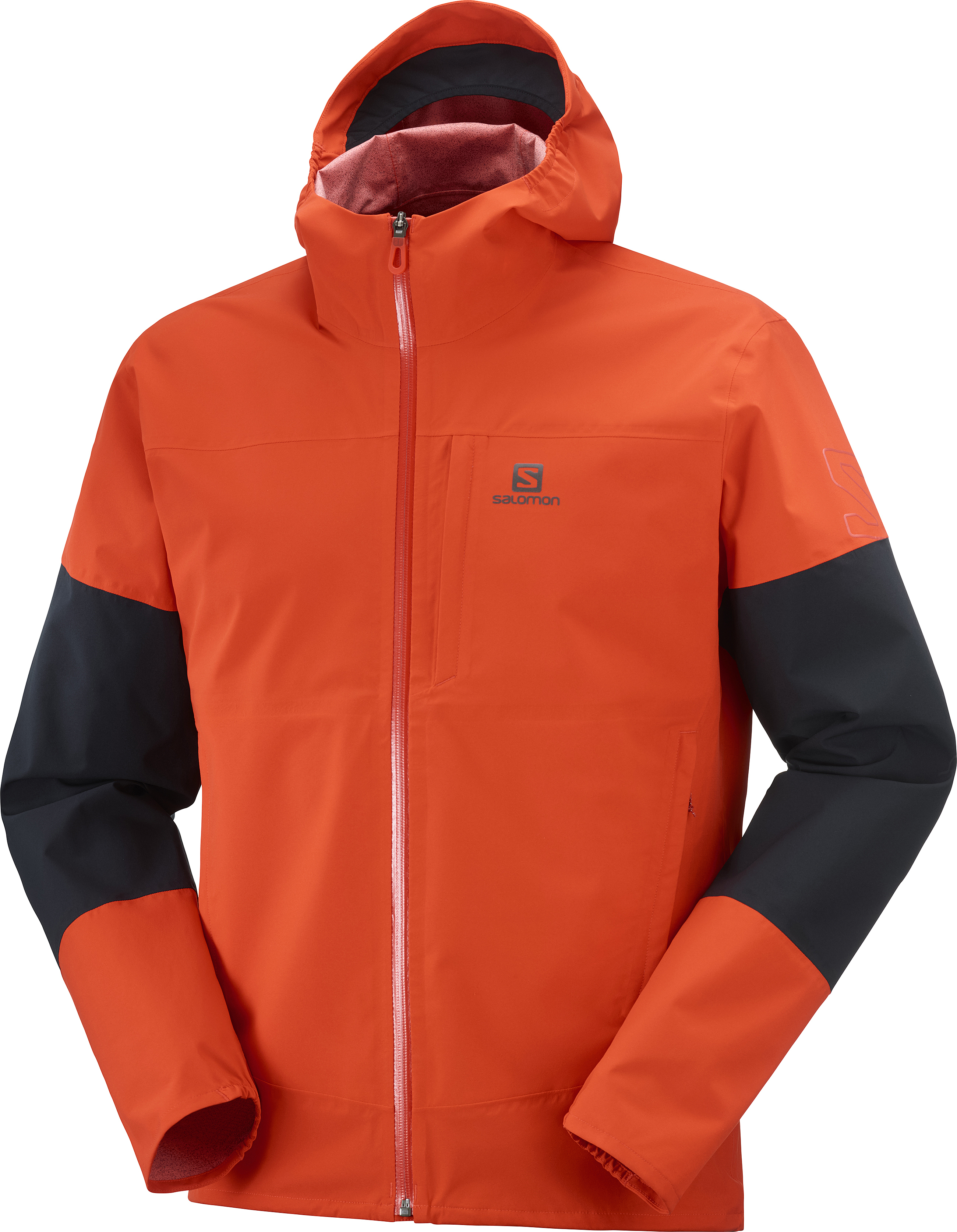 фото Куртка мужская salomon outrack 2.5l jacket m красная xl