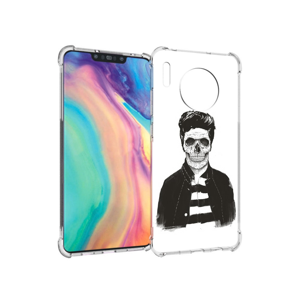 

Чехол MyPads Tocco для Huawei Mate 30 скелет, Прозрачный, Tocco