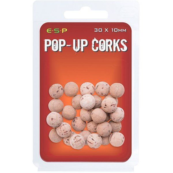 

Пробковые шарики E-S-P Pop-Up Corks - 10mm/30шт., Pop-Up Corks