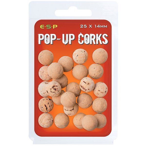 

Пробковые шарики E-S-P Pop-Up Corks - 14mm/25шт., Pop-Up Corks