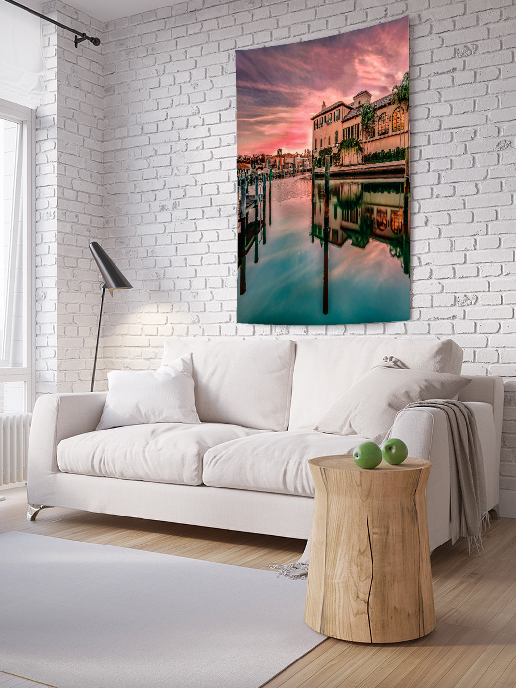 

Вертикальное фотопанно на стену JoyArty Водный город 150x200 см, Водный город