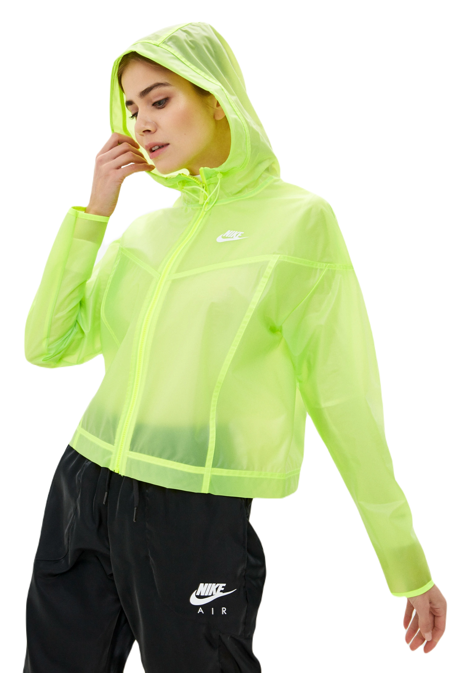Куртка женская Nike CU6578-702 зеленая S
